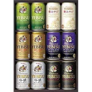 【ヱビス・ザ・ホップ入り/父の日におすすめ】サッポロ ヱビス 6種 ギフトセット YHR3D [ 350ml×12本 ] [ギフトBox入り]