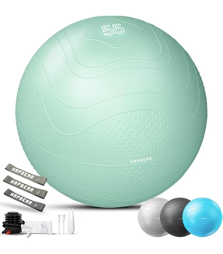 Amazon.co.jp: URBNFit バランスボール フィットネス トレーニング65cm