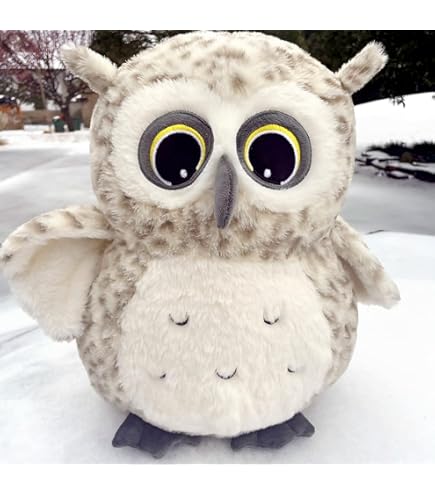 TELAOBAN Green Owl Plush Toy, 20 cm cartone animato gufo verde, peluche gufo verde, gufo verde, giocattolo animale, gufo giocattolo, regalo per ragazzi, ragazze, bambini, adulti