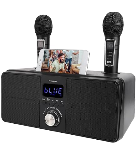 Amazon.co.jp: RHMポータブルカラオケサウンドワイヤレスマイク