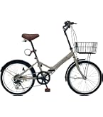 Amazon | THREE STONE 折りたたみ自転車 自転車 20インチ AJ-08C 荷台