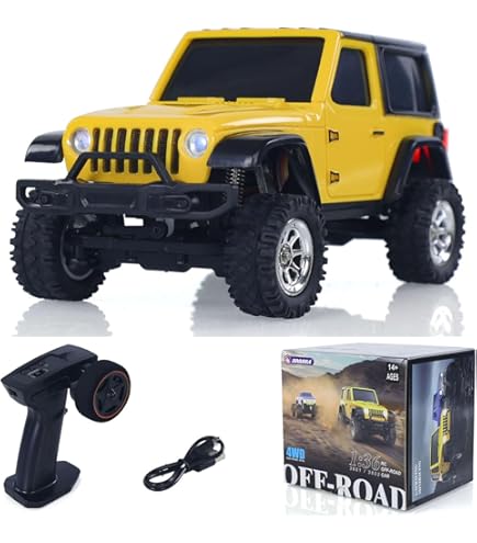 Amazon.co.jp: wheelfun HG 4X3 1/16 RC ロッククローラー カー