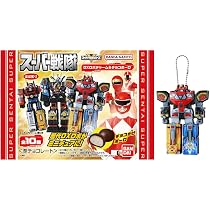 Amazon.co.jp: スーパー戦隊 DXロボチャーム＆チョコボーロ 10個 BOX