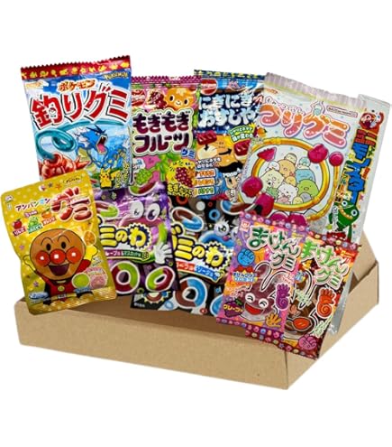 Amazon | 人気グミ 詰め合わせ 10種 ランダムセット 10袋入 グミセット