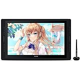 HUION 液タブ 液晶ペンタブレット Kamvas Pro 24 (2.5K) 23.8インチ QHD 2.5Kの解像度と大画面 20個のショートカットキー搭載 充電不要ペンPW517 専用スタンド付き VESA対応