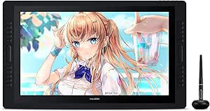 サクラチェッカー Huion液タブ Kamvas Pro 24 23 8インチ 2 5k解像度のディスプレイ ペンタッチ3 0充のやらせ評価 口コミをチェック