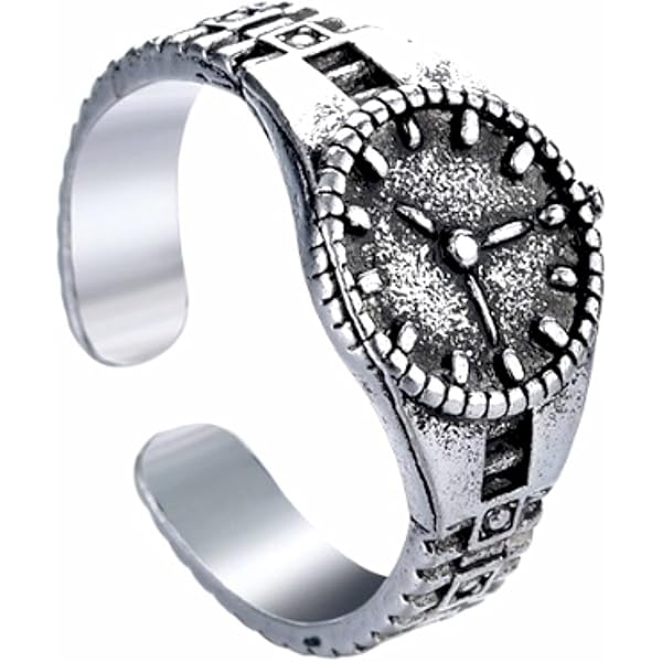 4℃ リング　ウォッチ　稼動品　silver925 美品 Amazon | [silver KYASYA]シルバー925 時計リング ウォッチ