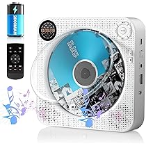 Amazon.co.jp: ポータブルCDプレーヤー壁掛け&卓上置き式 Bluetooth/CD