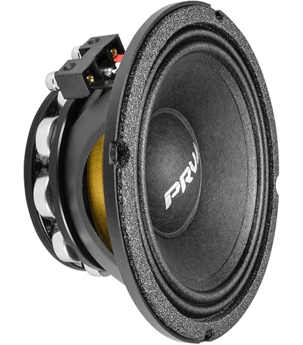 Amazon.co.jp: PRV AUDIO 6.5インチ ミッドレンジスピーカー 6MR500