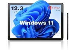 【整備済み品】 【 富士通 タブレットPC ARROWS Tab V727 12.3型 (1920×1280)広視野角WUXGA液晶,軽量薄型ノートパソコンOffice 2021 搭載intel Core第七世代128GB SSD Windows 1