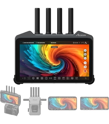 Amazon | Accsoon 4K対応ワイヤレス映像伝送システム CineView Master