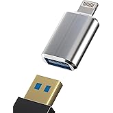 アップルLightning USB 変換アダプターライトニングオスto USB-Aメスデータ移行バックアップコンバーターUSB 3.0 OTGケーブルコネクタ対応Apple MFI認証接続キーボードマウスカメラアダプタあいふぉん携帯つなぐスマホあだぷ