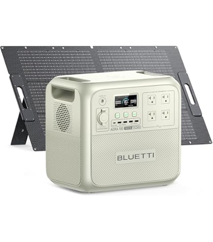 Amazon.co.jp: BLUETTI ポータブル電源 ソーラーパネルセット AORA 80