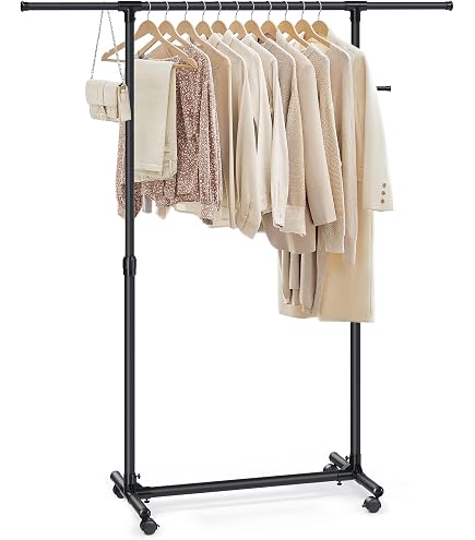 Amazon｜大衣桁 黒 幅165×奥行38×高さ164cm 【 着物ハンガー きもの