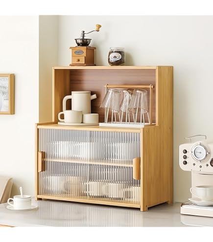 Amazon｜伝統工芸鎌倉彫水屋箪笥飾り棚茶箪笥食器棚サイドボード 303