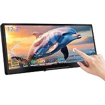 Amazon.co.jp: 12.3インチのタッチスクリーンのモニター1920x720棒LCD