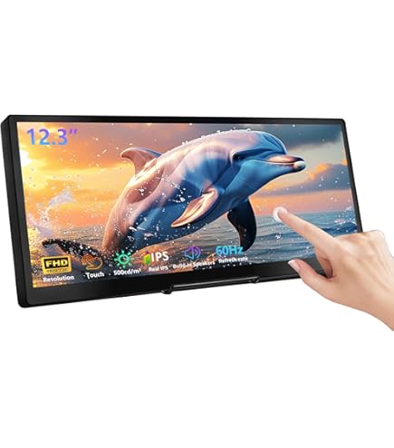 Amazon.co.jp: ITPROTECH モバイルモニター LCD12HCV-IPSW / 12.6