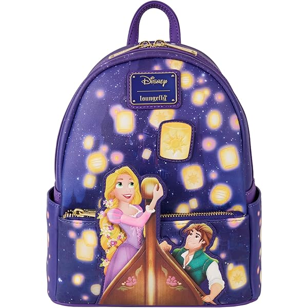 Amazon.co.jp: Loungefly ディズニー ラプンツェル ミニバックパック