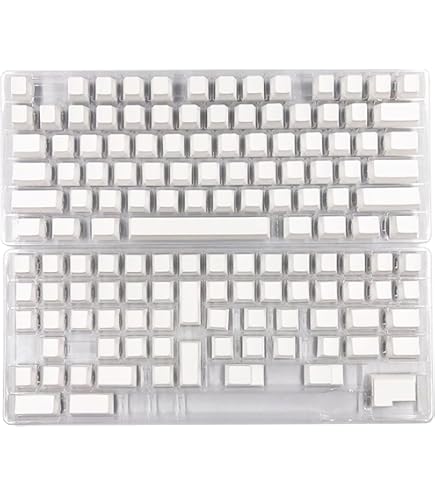 Amazon.co.jp: YMDK ブランク 厚手 PBT OEM プロファイル 61 ANSI キー