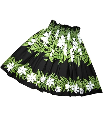 Mint Aloha フラワー柄 パウスカート 黒 Amazon.co.jp: [Miu-Mint-Aloha(ミウ・ミント・アロハ