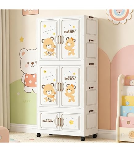 子供向けクローゼット Amazon.co.jp: 子供用ワードローブ 折りたたみ式 キャスター付き