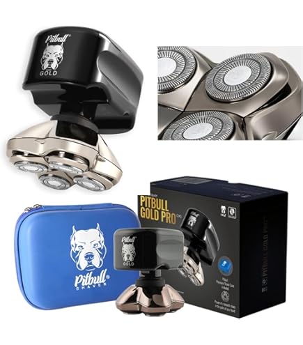 Amazon | スキンヘッド用シェーバー Skull Shaver Pitbull Platinum