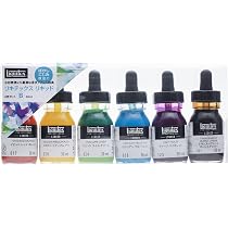 Amazon | リキテックス(Liquitex) アクリル絵具リキッド 6色セット B