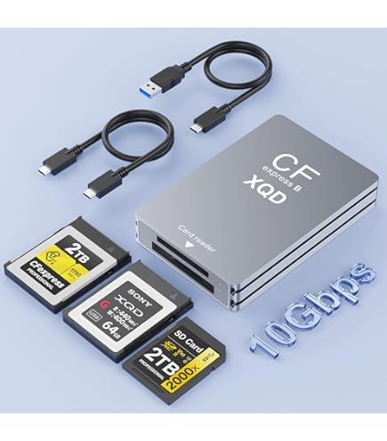 Amazon.co.jp: XQD/CFExpress タイプB メモリーカードリーダー