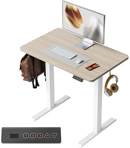 Amazon.co.jp: 昇降デスク 電動 幅 120× 奥行 60cm 高さ 70-115cm