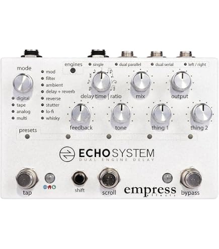 Amazon | Empress Effects Reverb | ディレイ・リバーブ | 楽器・音響機器