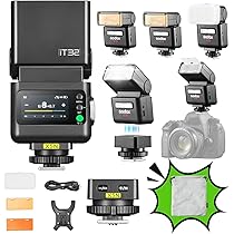 Amazon | GODOX iT32 TTL カメラフラッシュ、ニコン用 X5N ワイヤレス