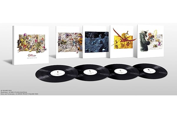 【Amazon.co.jp限定】CHRONO TRIGGER Original Soundtrack Vinyl LP Box (アナログ盤) - 光田康典 (メガジャケ4枚組(※商品ジャケットとは別絵柄仕様)付) [Analog]