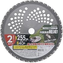 Amazon | SeatheStars 草刈機用チップソー 10枚セット 替刃 外径255mm 