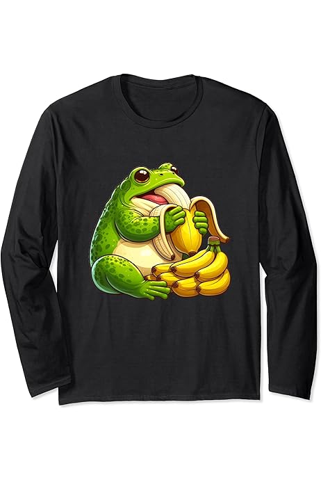 バナナグラフィック Lサイズ 長袖Tシャツ バナナグラフィック Lサイズ 長袖Tシャツ