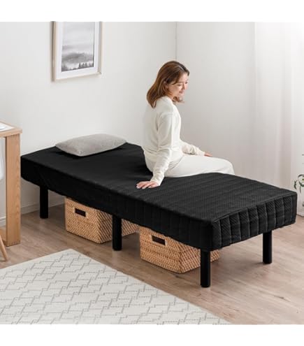 Amazon｜脚付きマットレス ボンネルコイル 一体型 シングル 圧縮