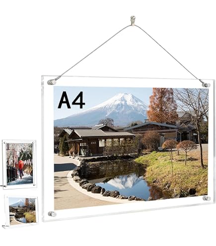 Amazon | FUJICOLOR 額縁 デジフォトフレーム [ プラスティック ] A4