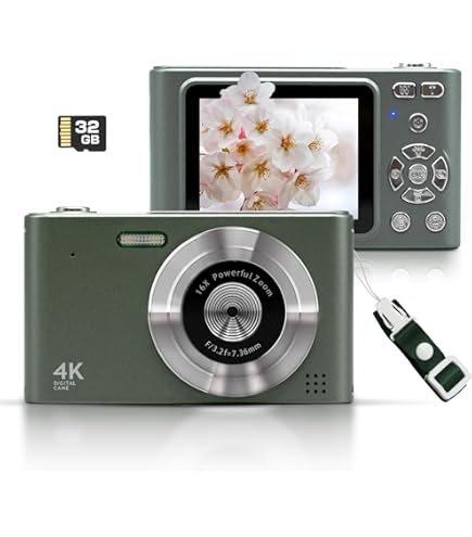 Amazon.co.jp: デジタルカメラ 50.0メガピクセル 4K 多機能トイ