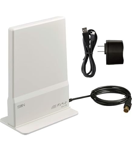 Amazon | マスプロ電工 家庭用UHF卓上アンテナ ブースター内蔵 UDF2A 