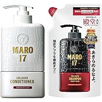 MARO 17 シャンプー 350ml 3本＋コンディショナー1本セット Amazon | 【セット買い】MARO17 コラーゲン シャンプー