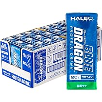 Amazon | HALEO プロテイン パック ブルードラゴン たんぱく質 20g 紙