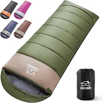 Amazon.co.jp: Homiin 寝袋 シュラフ 封筒型【足元に二重保温】冬用 夏