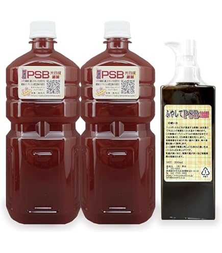 Amazon.co.jp: ガチ濃い！低臭！光合成細菌1000ml入り エフデック農産