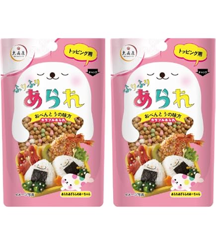 Amazon.co.jp: 五色あられ 100g チャック付き袋／ ぶぶあられ・あられ