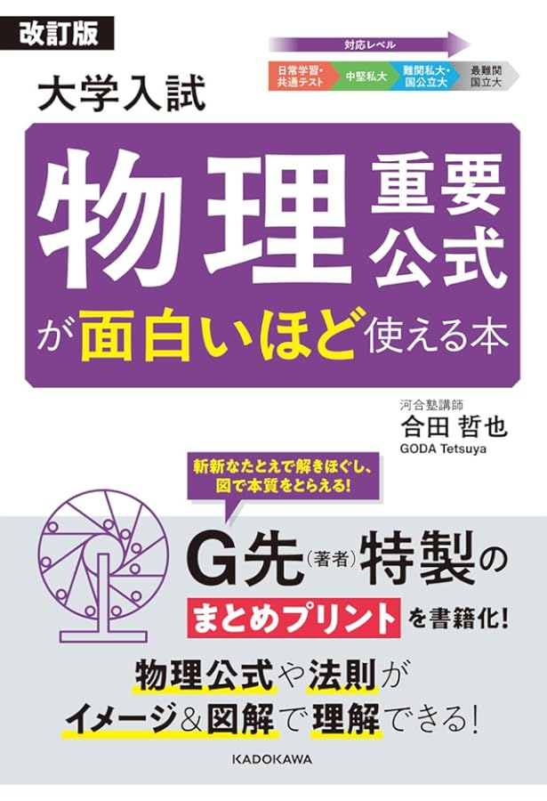 大学入試 物理重要公式が面白いほど使える本 | 合田 哲也 |本 | 通販
