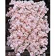 PARTY JOY 8pcs 47.2ft Artificial Cherry Blossom Flower Garland Hanging Vines for Spring Home Room Wedding Party Kawaii Decor 