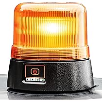 LED回転灯　黄色　ソーラータイプ Amazon.co.jp: 大型LED回転灯 AC100V 黄色 節電・無音タイプ : 産業