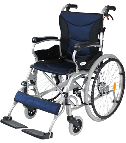 Amazon | ケアテックジャパン 自走式 アルミ製 車椅子 CA-15SU