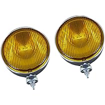 IPFフォグランプ濃オレンジメッキボディ トラックパーツレトロ