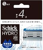 Amazon.co.jp: Schick(シック) ハイドロ極 敏感肌 替刃（4コ）男性用