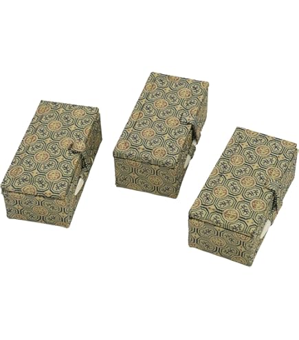 Amazon | 弘梅堂 篆刻 印箱 印鑑ケース 中（15～20mm×50mm）布貼